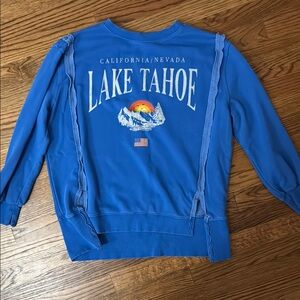 Blue Lake Tahoe Sweater